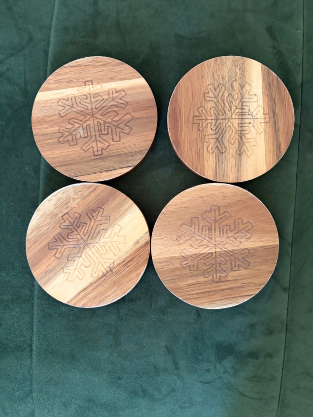 Snowflake Coasters - Picture 4 of 4